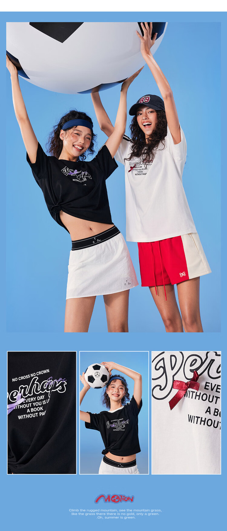 TonLion 2026 Summer Women's Short Sleeve T-Shirt Cotton American Casual Fashion Loose Trendy Top 5