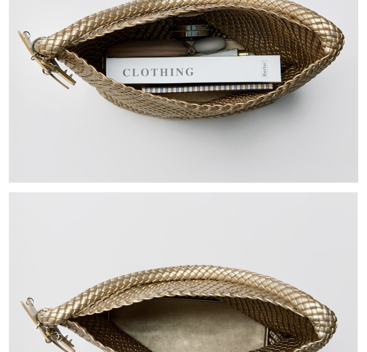 ECODAY Women's Original Design Classic Woven Large Capacity Tote Commuter Shoulder Bag Birthday 520 Gift 8
