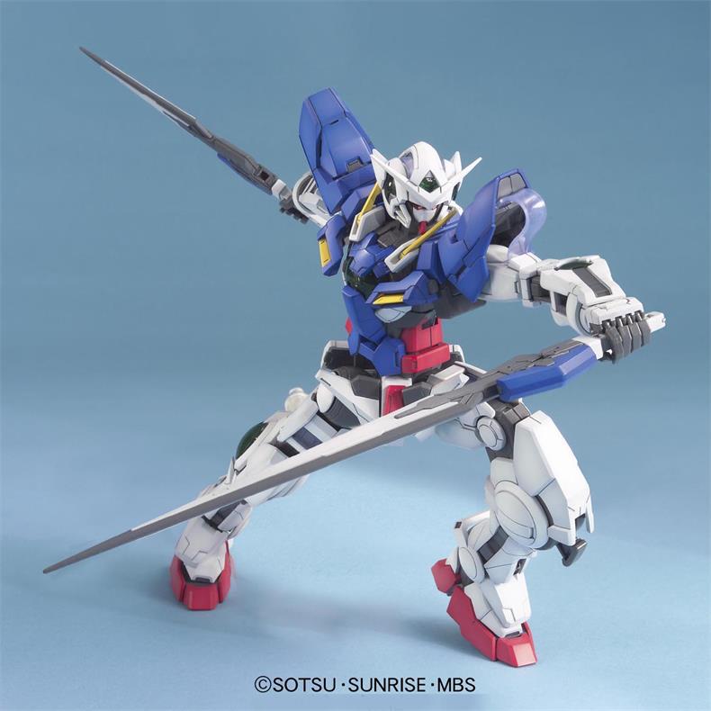BANDAI MG 1/100 Gundam Exia Model Kit for Ages 15 and Up 7