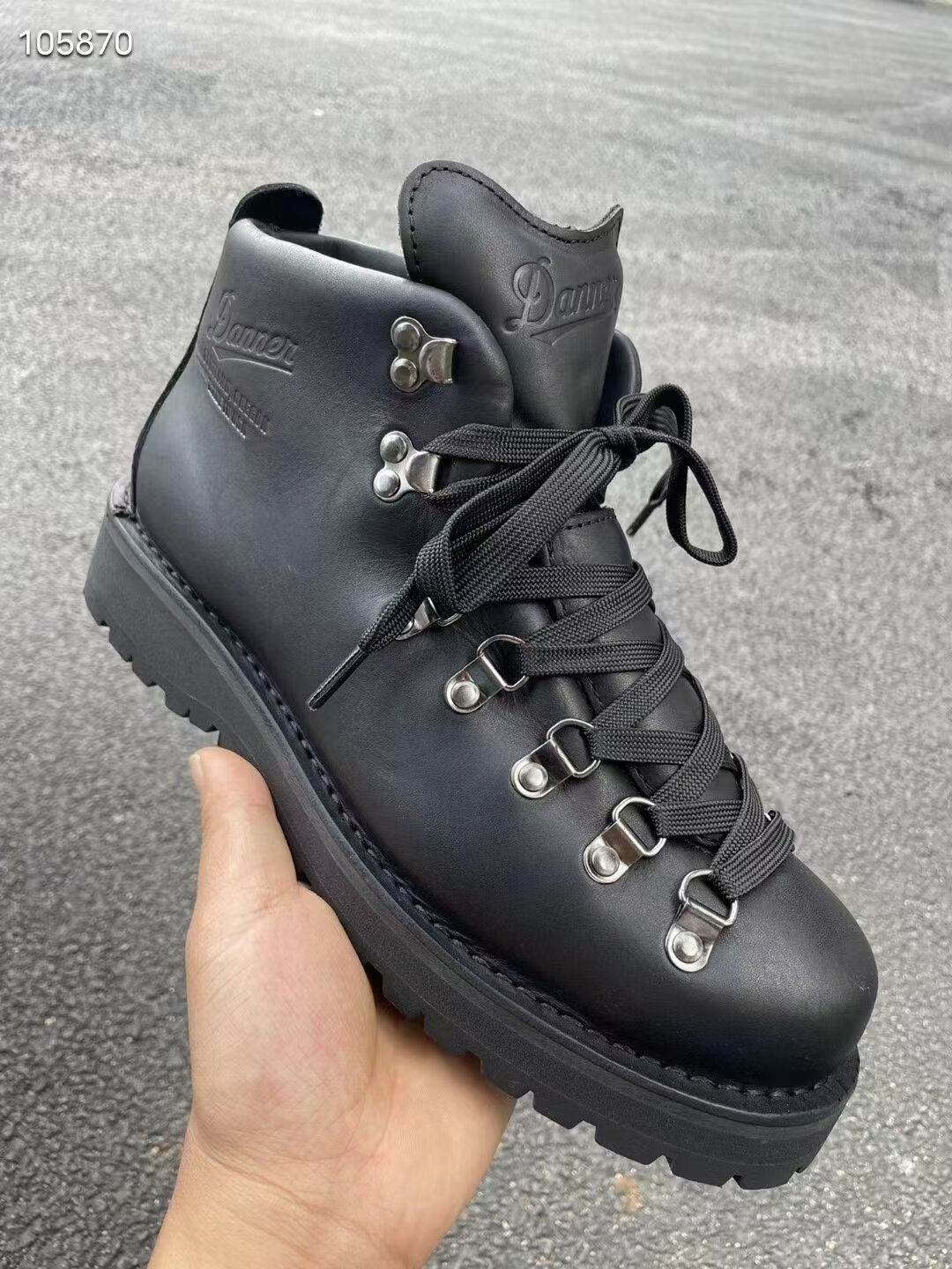 danner/丹纳山脉之光户外马丁靴gtx徒步登山鞋耐磨工装靴同款 黑色 39