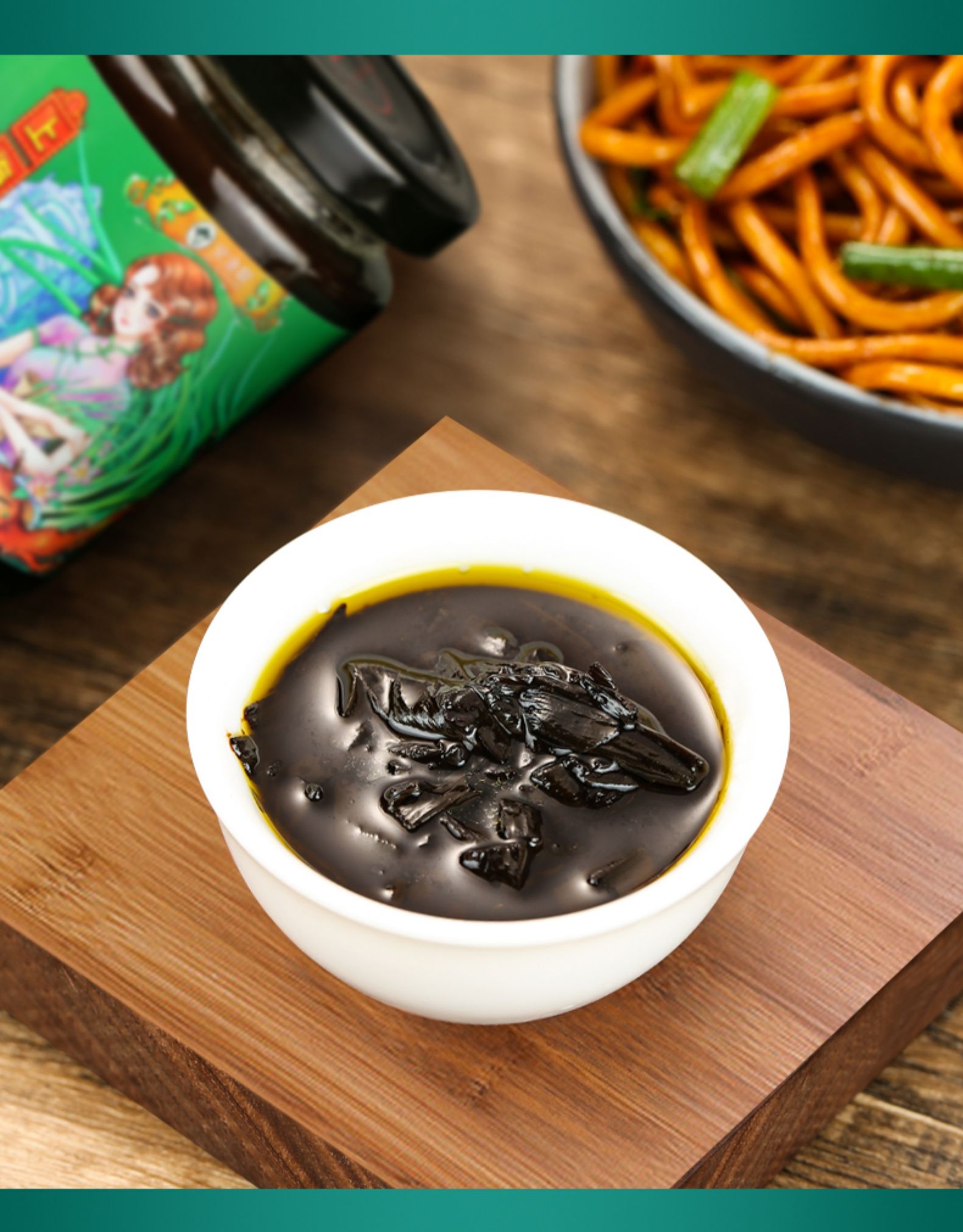 上海开阳葱油酱拌面酱炸酱调料汁葱油拌面酱料拌饭酱不辣 【2大瓶】