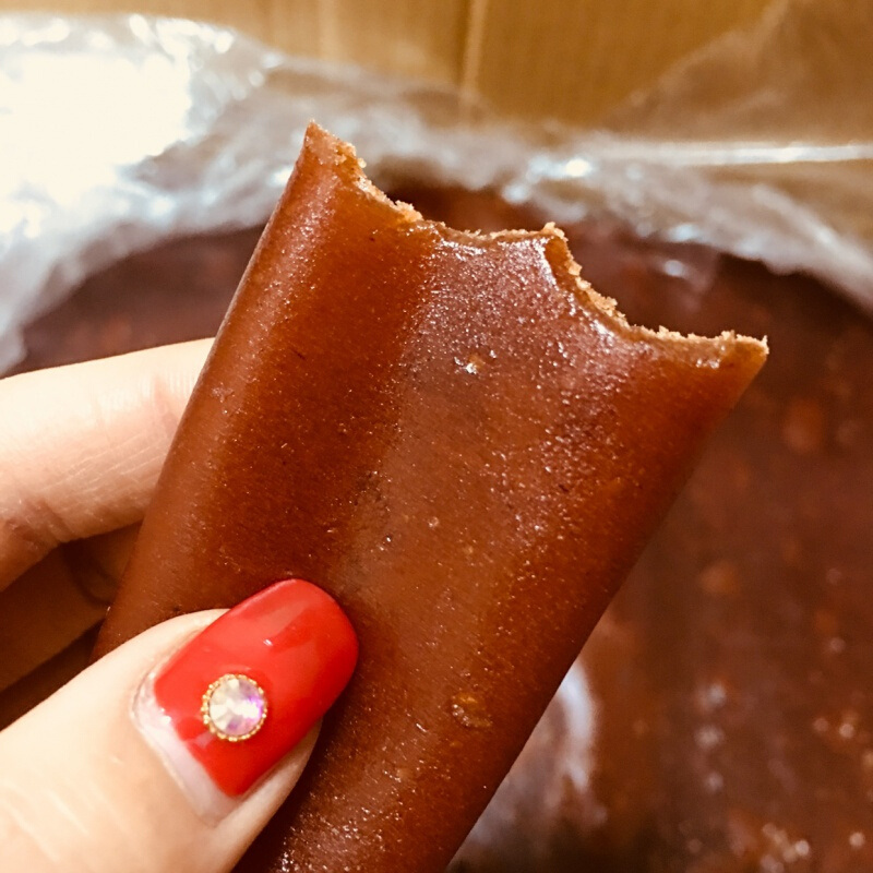 老式手撕果丹皮干硬薄整张片8090后童年山楂年代怀旧小零食老式果丹皮