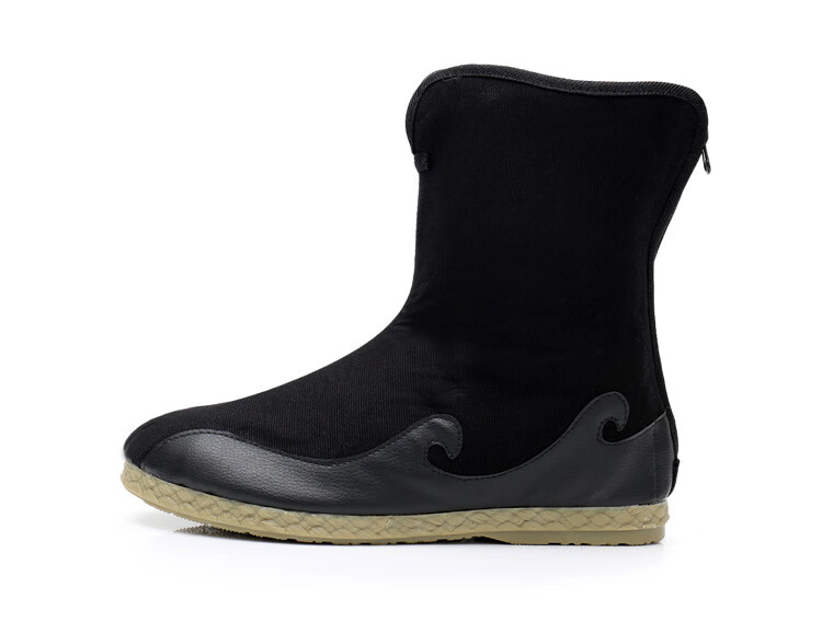 舞蹈靴古装靴子表演出底古风cos汉服戏曲男女中式婚鞋古代官兵布靴