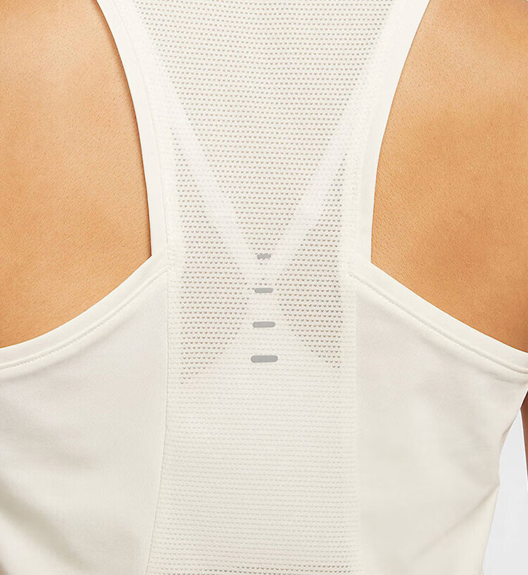Nike Women's Sports Tank Top Fitness Training Running Crew Neck Sleeveless Shirt HQ0621-133 White M 5