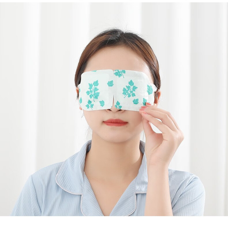 眼贴疲劳成人儿童青少年男女通用眼部淡化熬夜热敷眼罩自发热5盒装