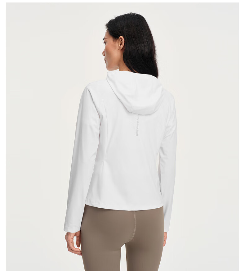 Biyinlefen Glacier Silk 2026 Spring Summer New Women's Casual Outdoor Cooling Sun Protection Lightweight Hooded Jacket 11