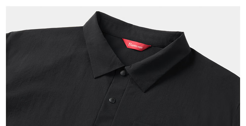 Biyinlefen Outdoor Functional Fabric 2026 Summer New Men's Classic Simple Workwear Style Short Sleeve Polo Shirt 6