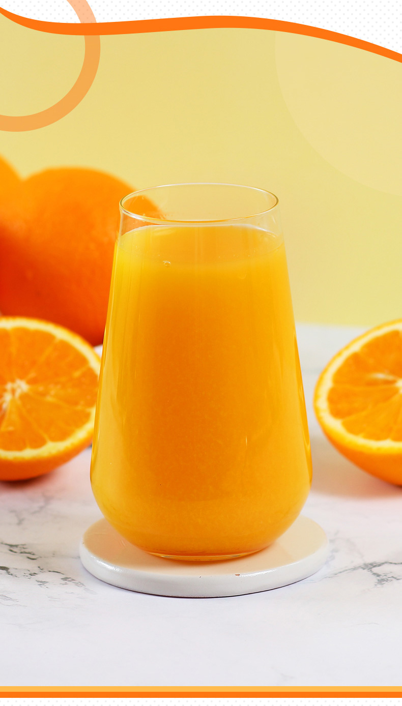 果汁粉速溶卡夫橙汁粉冲饮固体饮料冲剂橘子粉 橙色 菓珍甜橙粉1kg宓