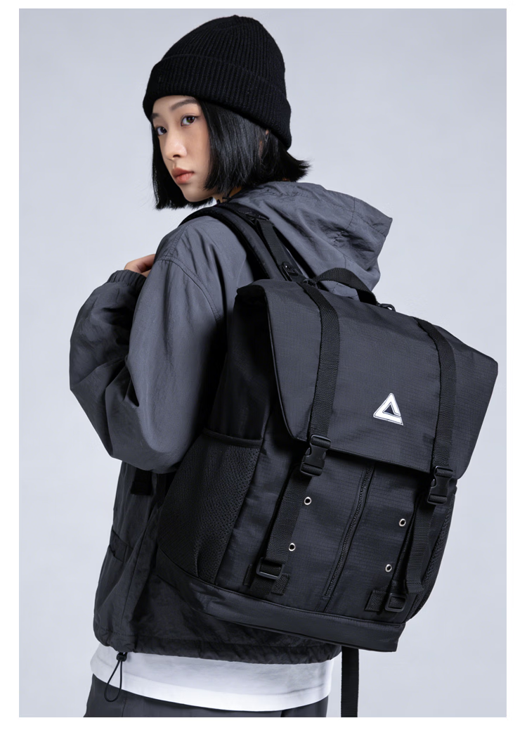 PEAK Stylish High-Capacity Lightweight Backpack School Commuter Travel Casual Durable Bag 18