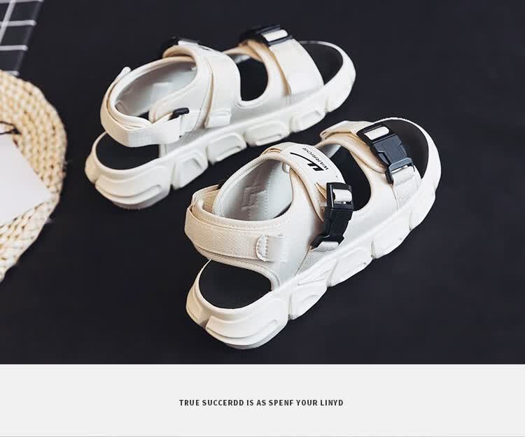 Warrior Men's Sandals 2026 Summer New Trendy Beach Shoes Water-Resistant Hiking Shoes Casual Couple's Sandals 19