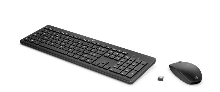HP Wired Keyboard and Mouse Set USB Plug and Play Silent Office Keyboard and Mouse Full Set for Laptop and Desktop Commercial Use 19