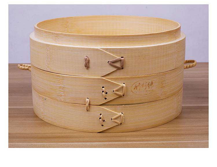 竹蒸笼加高圈竹木蒸塔夹层笼圈蒸笼笼屉加高架高圈蒸笼架子垫圈垫高竹