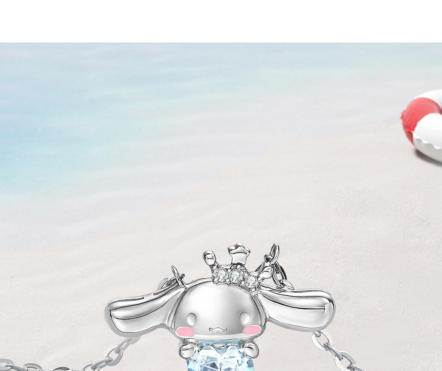 SANRIO Cinnamoroll Sterling Silver Necklace for Women 2026 New Cute Niche Pendant Birthday Gift for Girls 3031 9