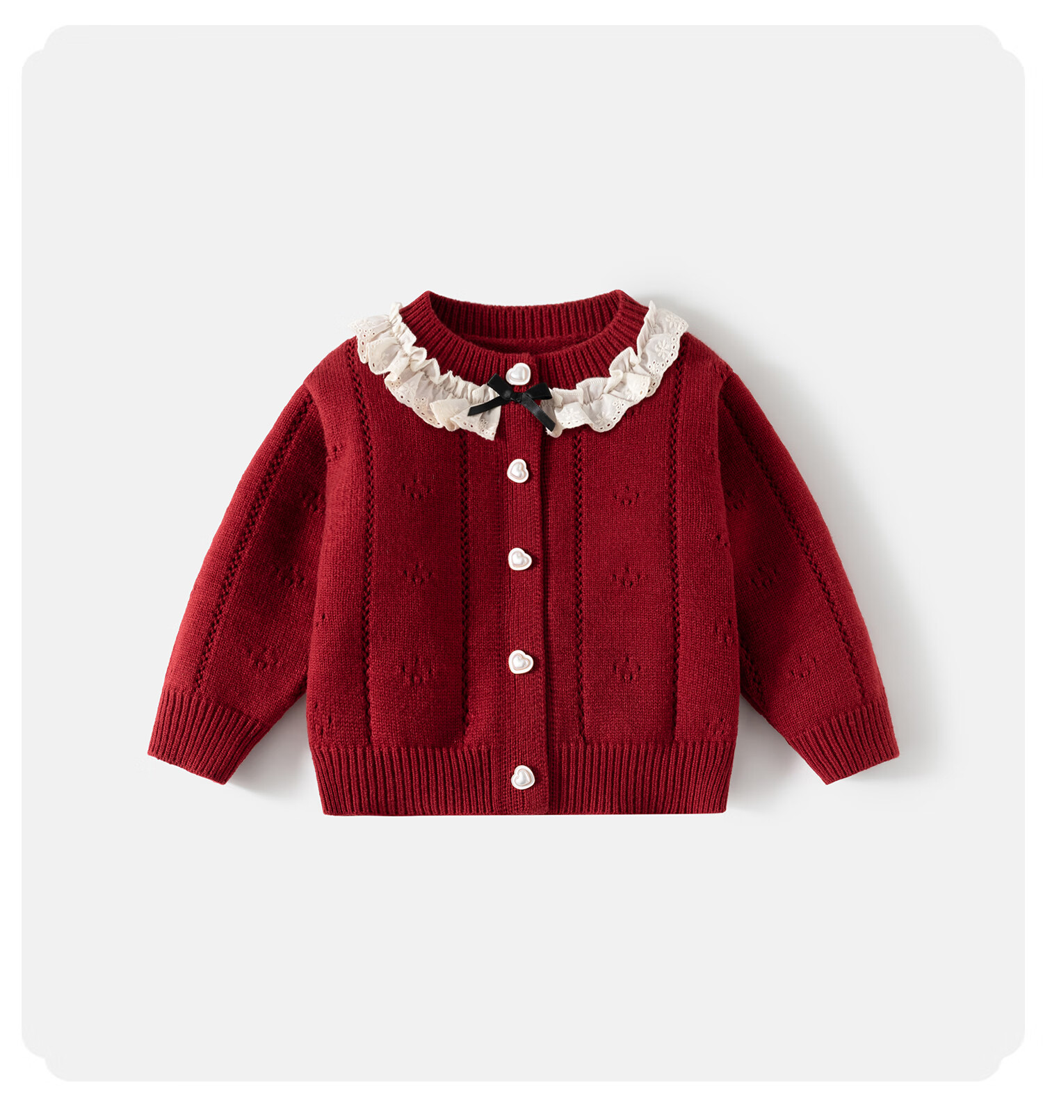 Banxidi Girls Sweater Spring 2026 New Children's Knitted Cardigan Baby Spring Autumn Jacket Toddler Knit Top 20