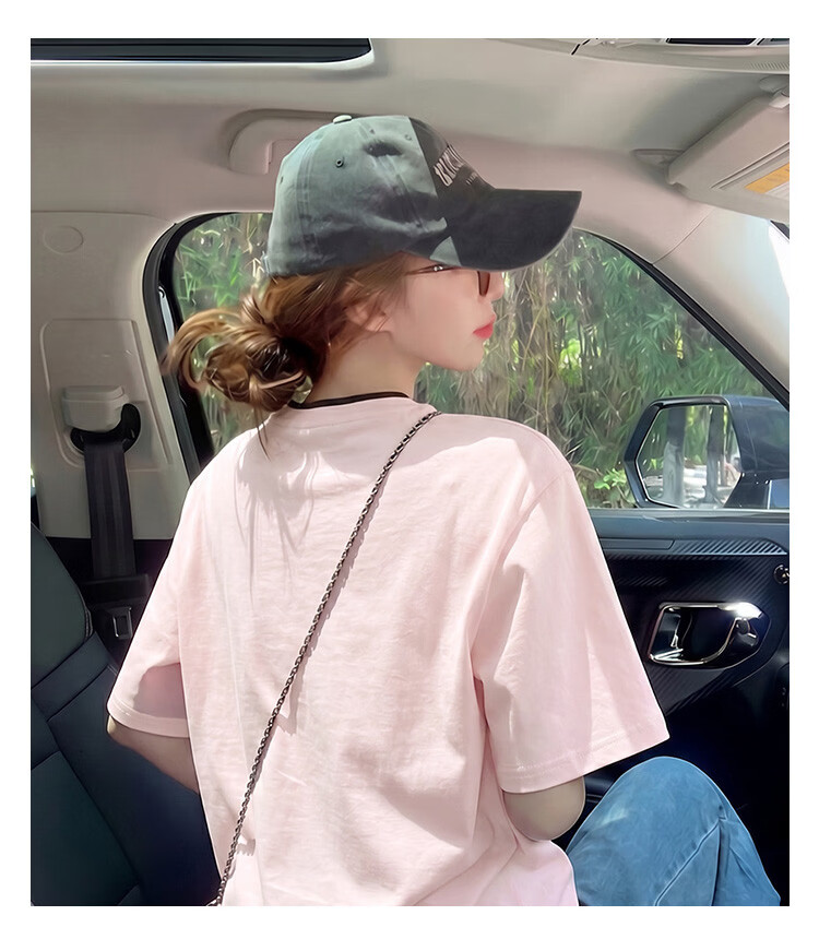 TonLion 2026 Summer New Women's Short Sleeve T-Shirt Thin American Vintage Street Chic Stylish 6