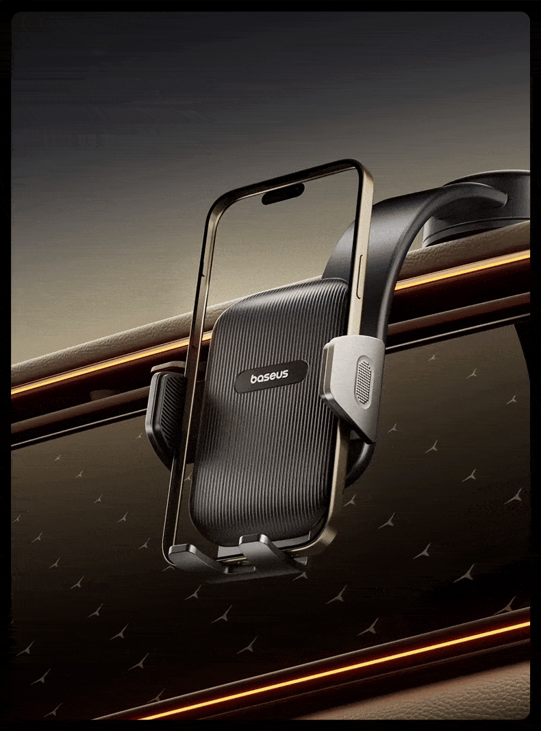 BASEUS Car Phone Holder Vacuum Suction Cup Dashboard Mount Universal Car Navigation Stand 2026 New Model 14