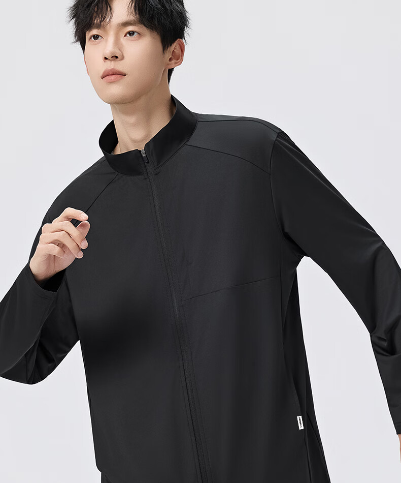 Mark Fairwhale Men's Lightweight Sunscreen Jacket 2026 Spring Summer Cooling Quick-Dry Outdoor Sports Coat Black XL 15