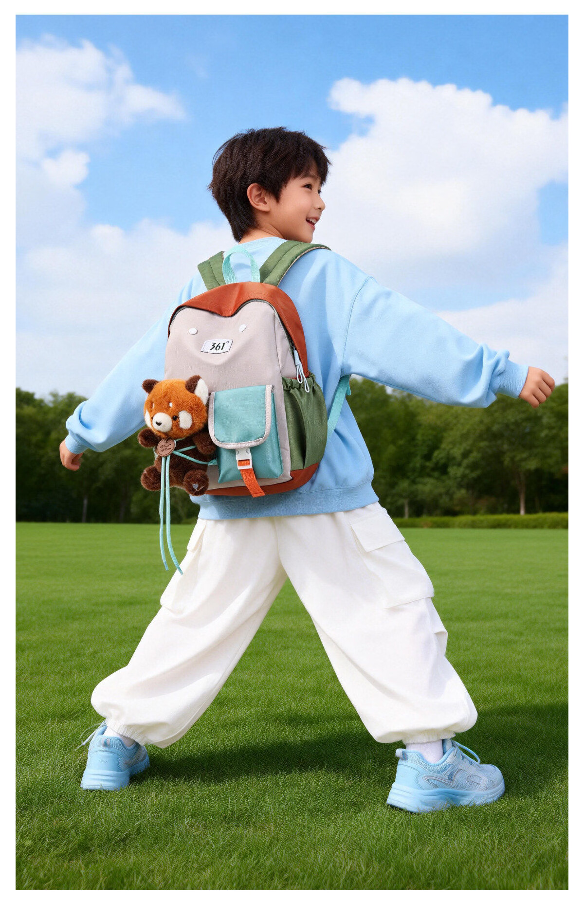 361° Kids Backpack 2026 New Kindergarten School Bag Boys Girls Lightweight Spine Protection Primary School Student Backpack 11