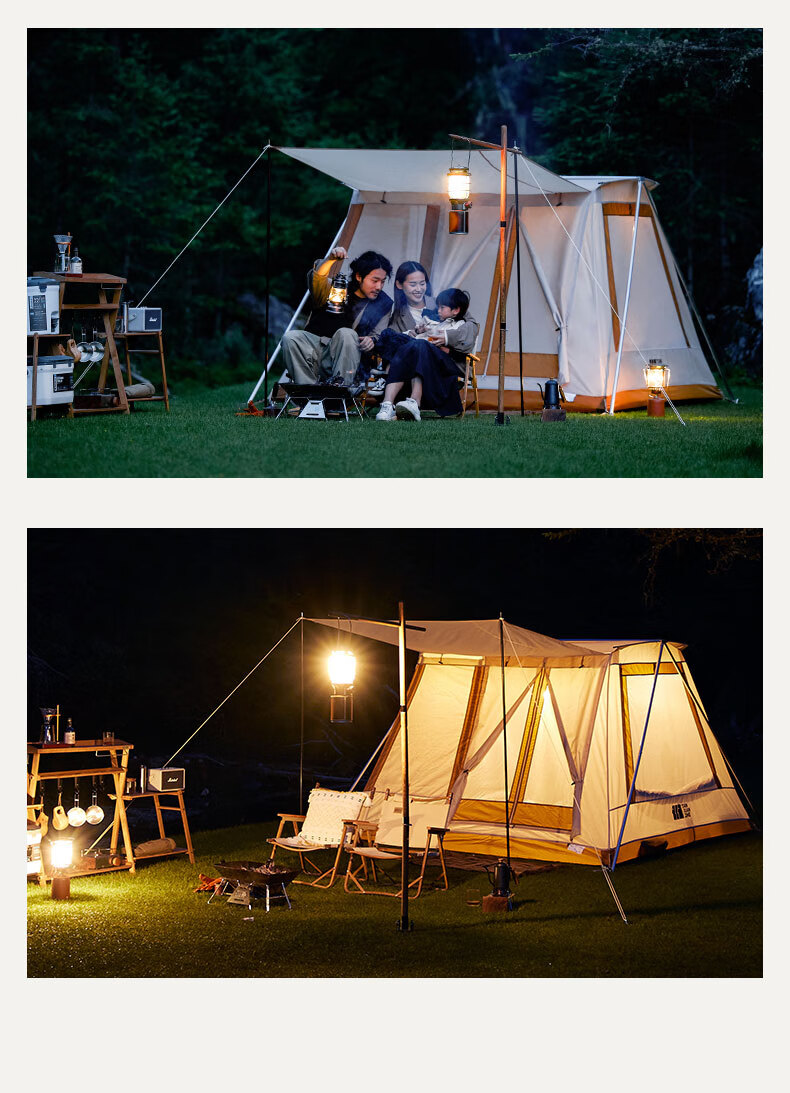 tanxianzhe 探险者帐篷户外露营帐篷专业野外野营帐加厚防暴雨便携