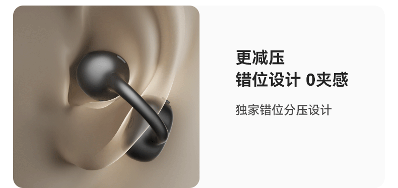 Jinyun 2026 Latest A9 Ultra Dynamic Ring Bluetooth Clip-on Bone Conduction Wireless Open-Ear Running Sports Sweatproof Call Long Battery Life AI Translation Gift 12