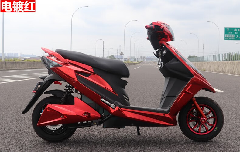 战速电动车鬼火电摩改装120v高速大功率电瓶车96v72v电动摩托车