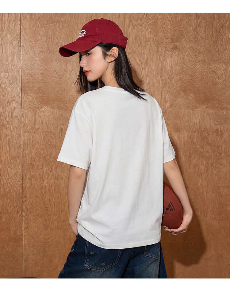 TonLion 2026 New Summer Women's Short Sleeve T-Shirt Loose Chic Korean Style Early Spring Top Youthful 7