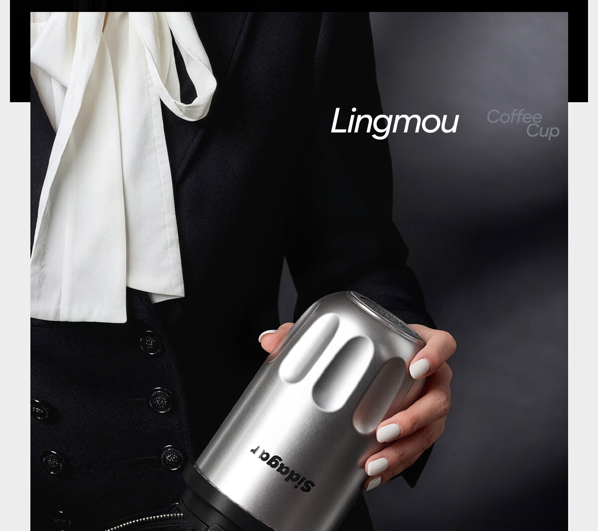 Shijia Men's Insulated Water Bottle High-Value Large Capacity Practical Portable Office Desktop Coffee Mug 12