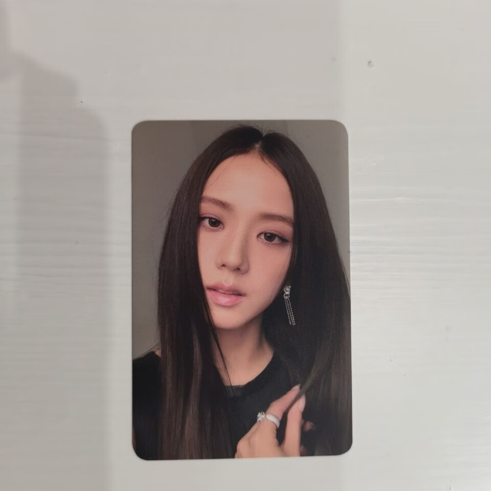 blackpink小卡册 金智秀官方小卡绿帽秀blackpink jisoo 金智秀小卡合