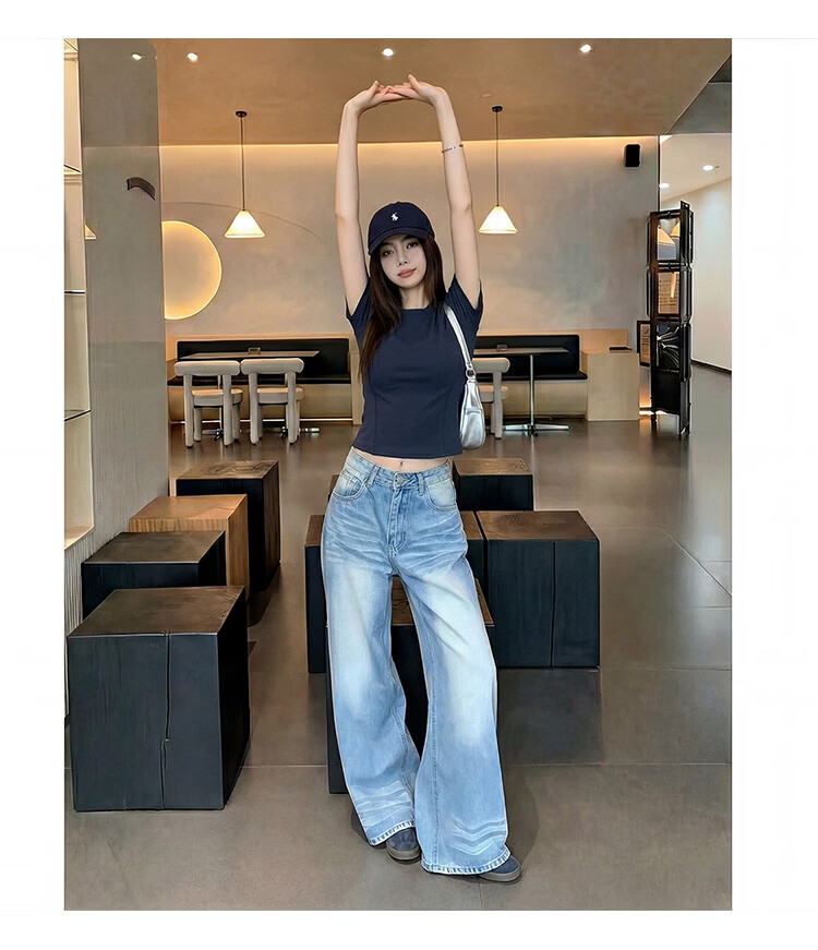 TonLion 2026 Summer New Solid Color Slim Fit Short Sleeve T-Shirt for Women Simple Style 14