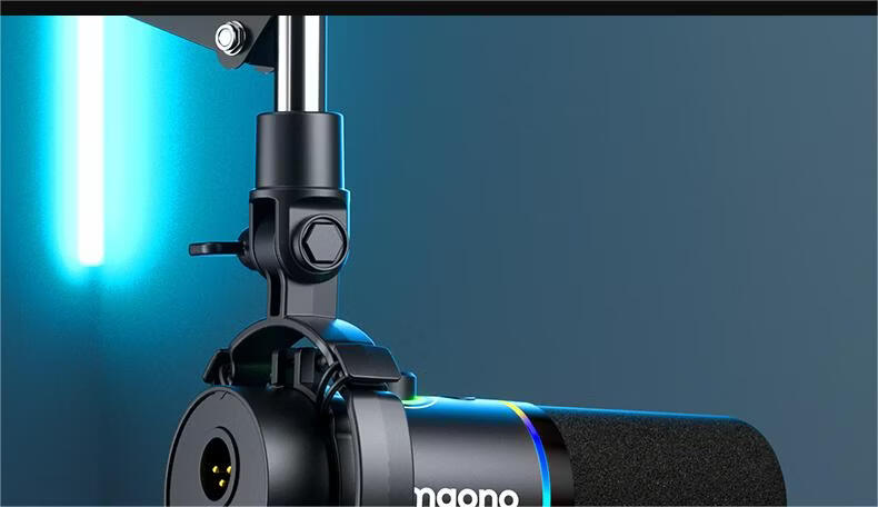 Maono Dynamic Microphone PD200X Wired Condenser Microphone with Built-in Sound Card for Home Computer Live Streaming Gaming Podcast Video Conference Smartphone 7