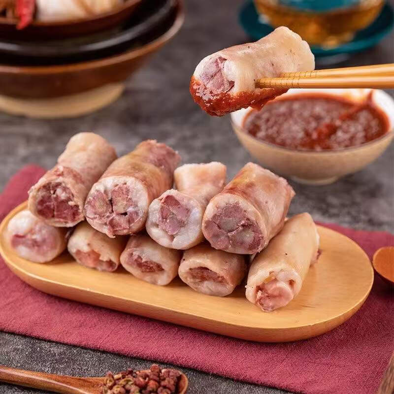 橙伯乐【买一宋一羊肉肠】内蒙古羊肉肠手工羊肉灌肠羊肠灌肉恩科同款