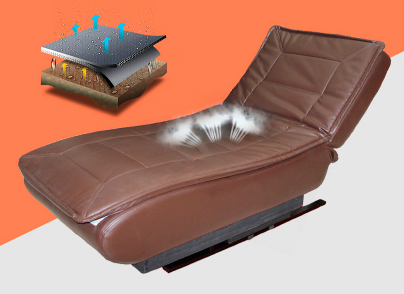 摇摇椅成人电动沙发躺椅大人折叠午休椅懒人单人按摩老人逍遥床 灰色