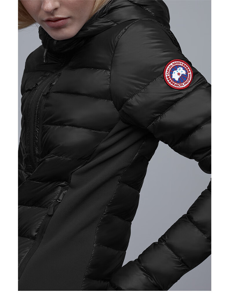canada goose / 加拿大鹅 hybridge lite 连帽衫 2703l 539 黑色/石墨