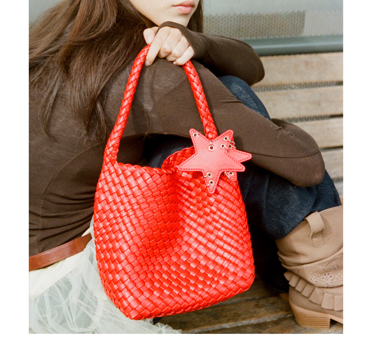 ECODAY Women's Original Design Classic Woven Large Capacity Tote Commuter Shoulder Bag Birthday 520 Gift 22