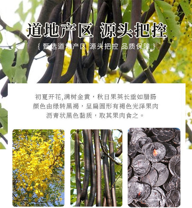 天然果纯果肉大解果牛角果250克罐装腊肠果果肉片泡水清