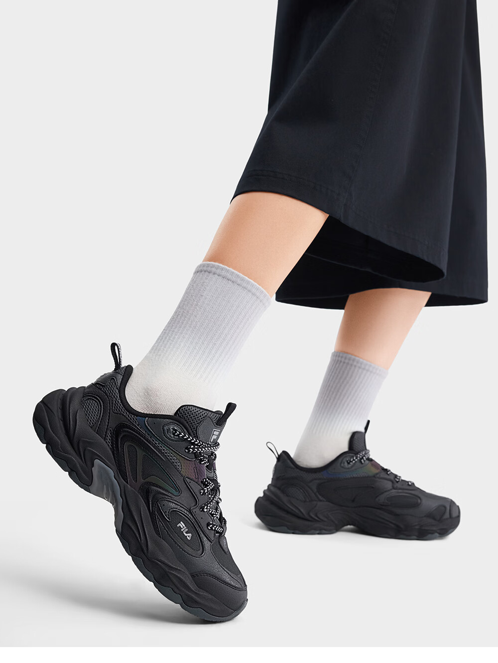 FILA Fila Sonta Shoes [Sun Qiantong Edition] Women's Dad Sneakers 2026 Autumn Casual Sports Shoes 47