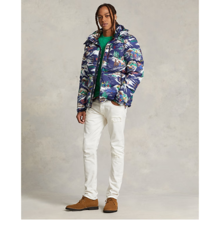 polo ralph lauren 拉夫劳伦男装 22秋冬滑雪风羽绒夹克rl16060 999