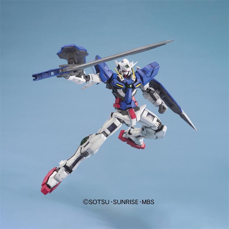 BANDAI MG 1/100 Gundam Exia Model Kit for Ages 15 and Up 2