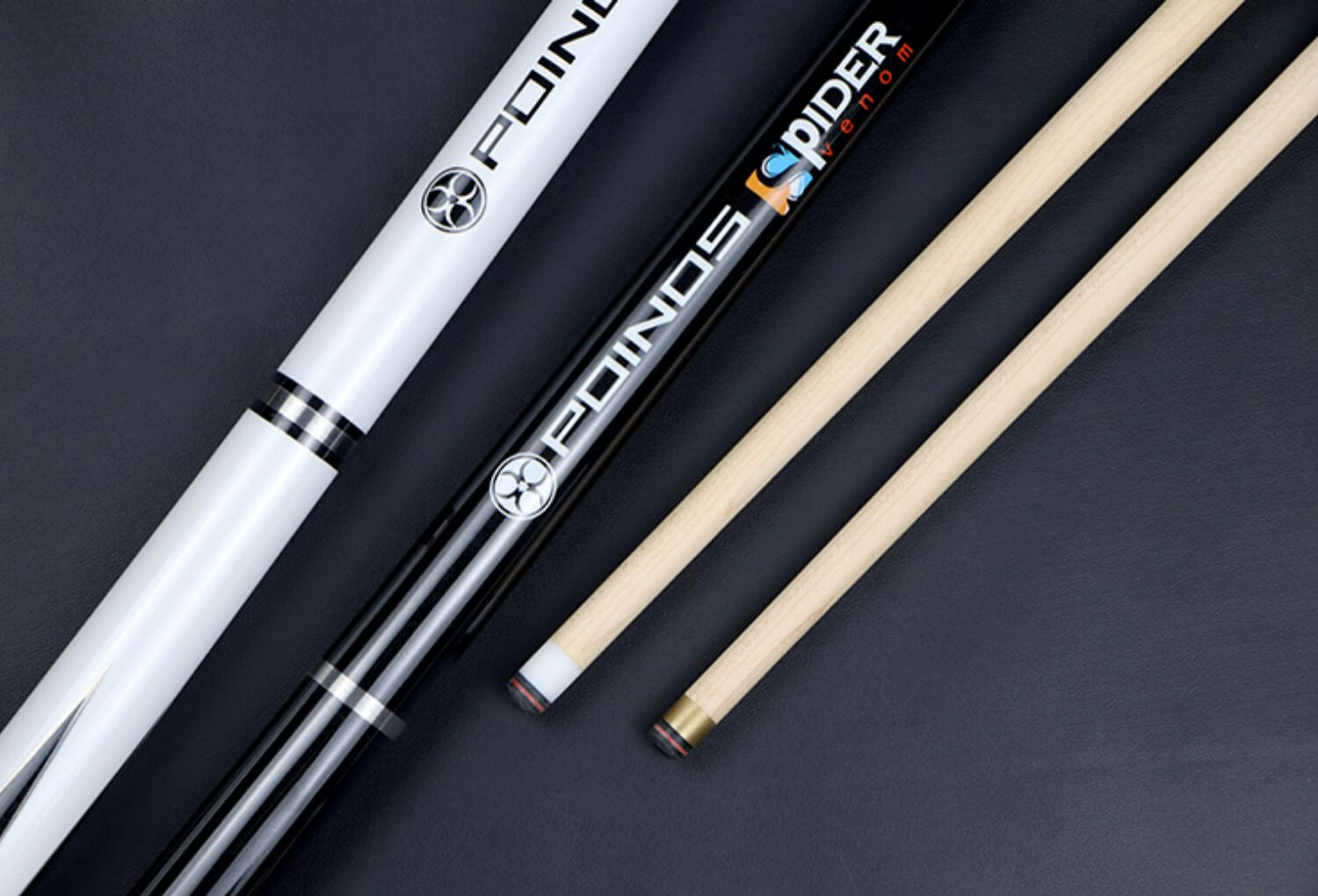 美洲·豹毒药sy黑科技台球杆黑8球杆大头枫木桌球小头花式黑八中头11.