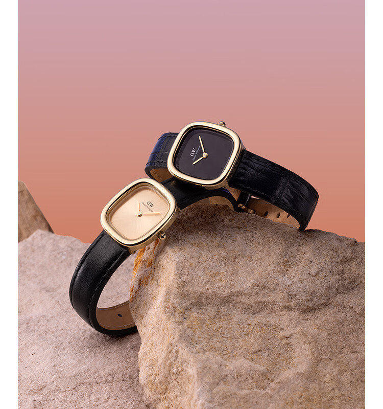 Daniel Wellington Women's Watch DW880 Square Leather Strap Quartz Wristwatch - Women's Day Gift 3