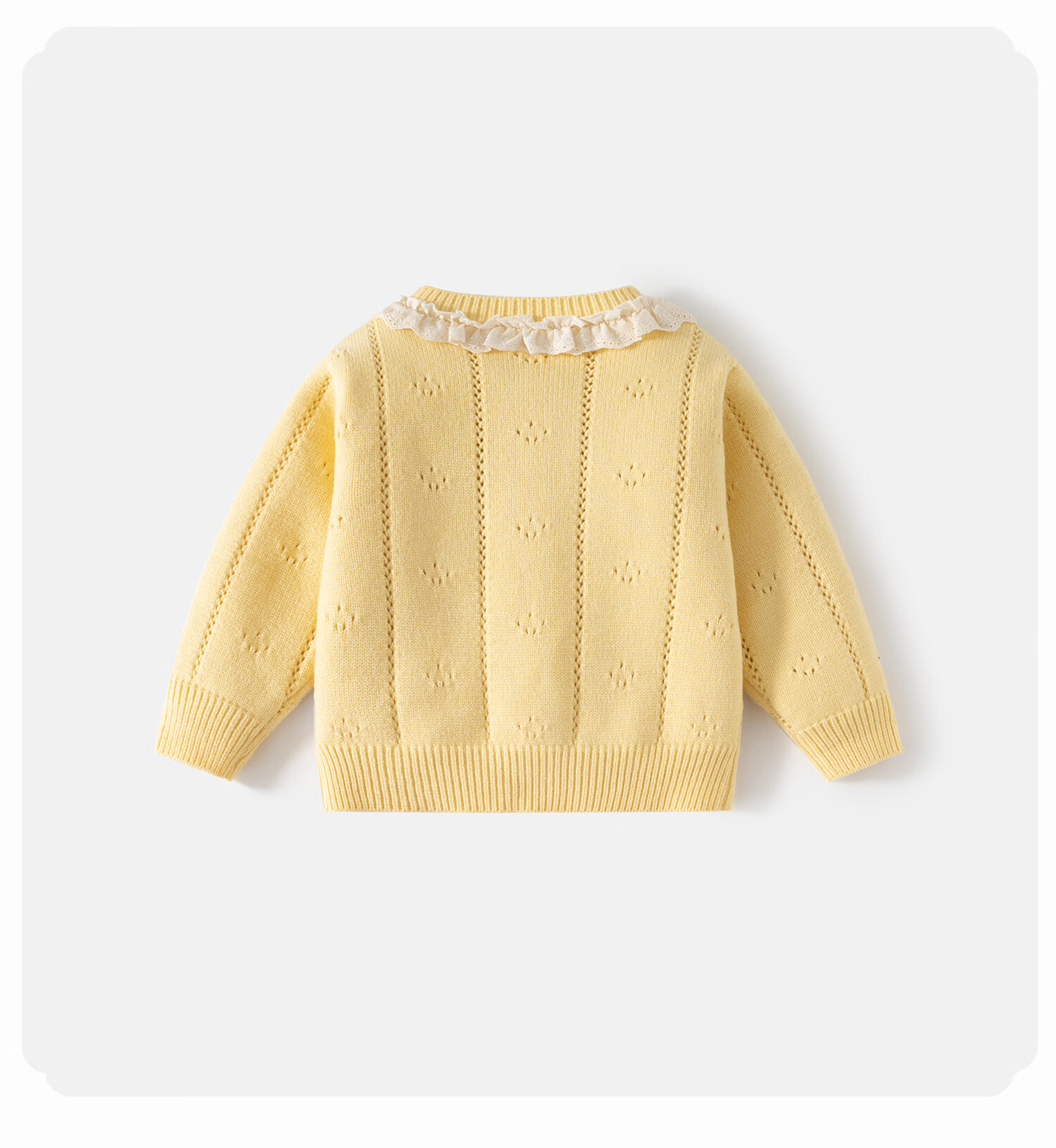 Banxidi Girls Sweater Spring 2026 New Children's Knitted Cardigan Baby Spring Autumn Jacket Toddler Knit Top 23