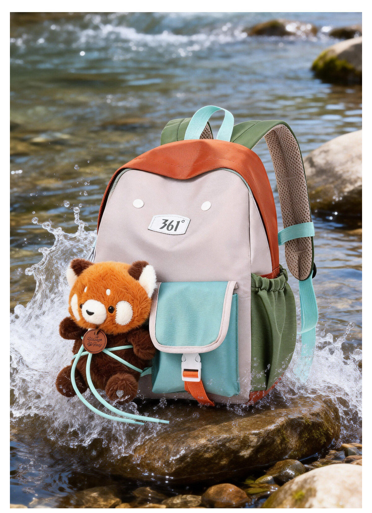 361° Kids Backpack 2026 New Kindergarten School Bag Boys Girls Lightweight Spine Protection Primary School Student Backpack 20