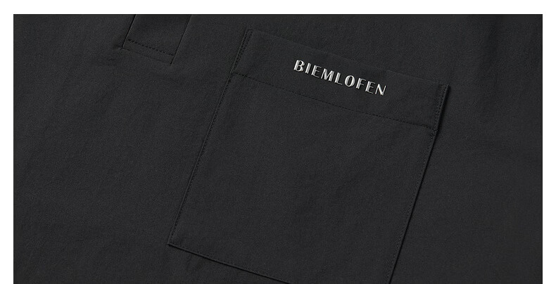 Biyinlefen Outdoor Functional Fabric 2026 Summer New Men's Classic Simple Workwear Style Short Sleeve Polo Shirt 8