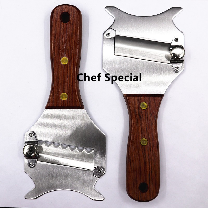 松露刨片器304不锈钢黑松露切片刀松露刀白松露刨刀松露刨片刀木柄