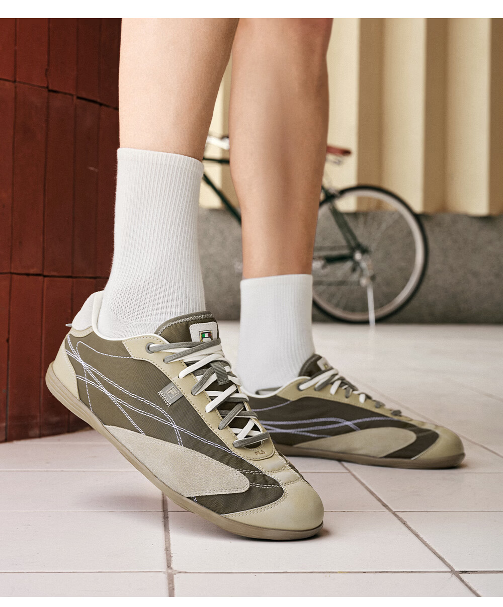 FILA Fila Soft Matte Training Shoes Men's 2026 Summer New Casual Thin Sole Ballet Shoes 27