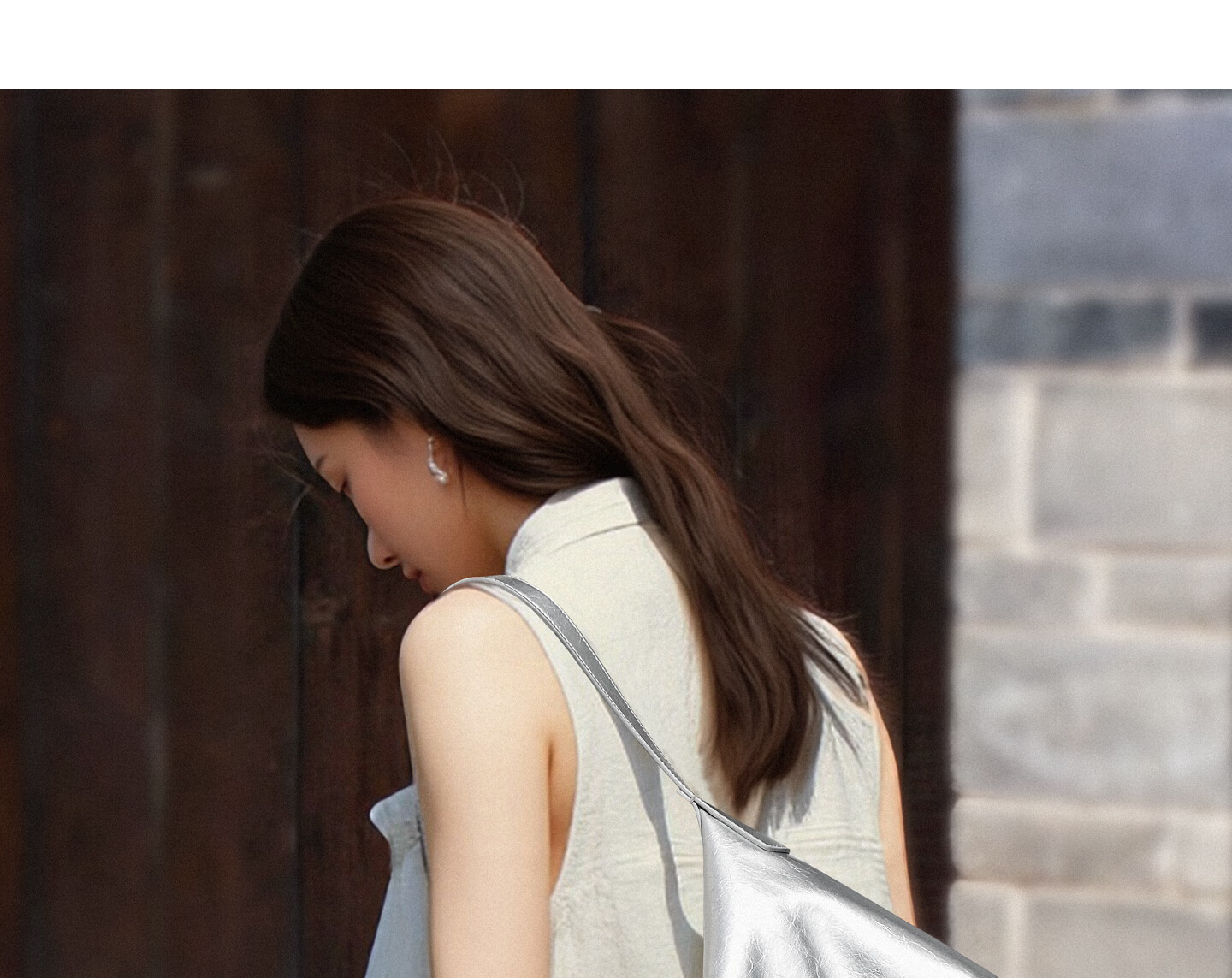 Miaodi Vegetable-Tanned Top-Grain Cowhide Hobo Underarm Tote Bag Blue Commuter Casual Shoulder Crossbody Bag for Women Qixi Festival Gift 38