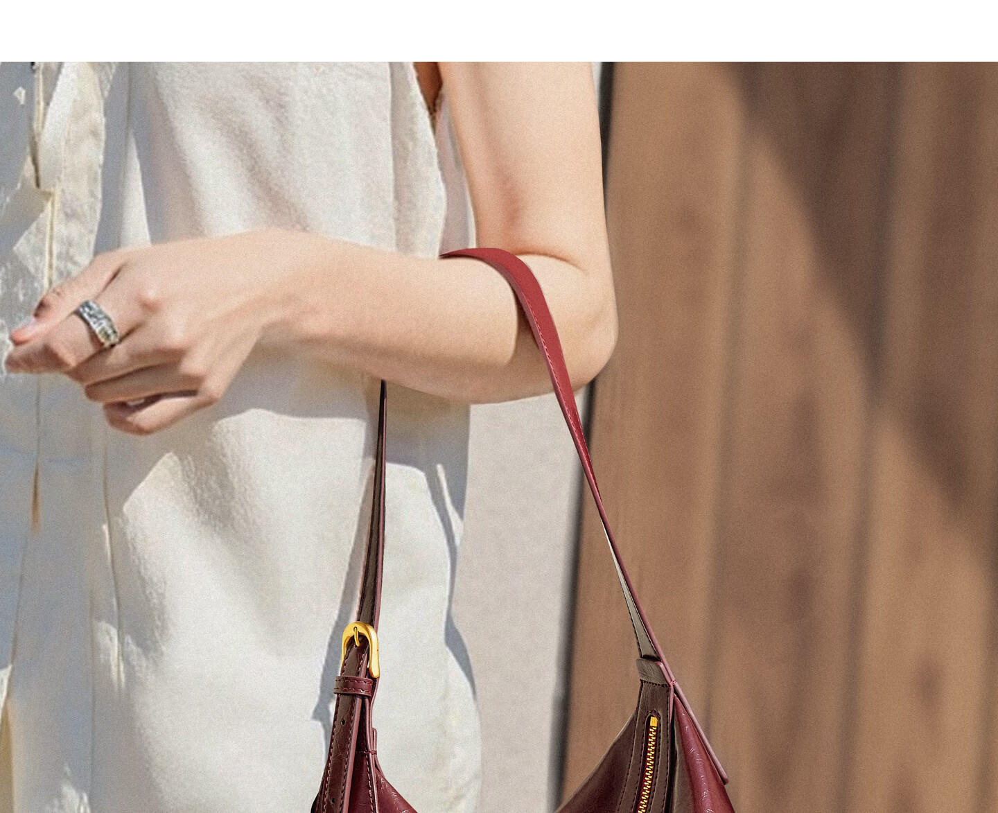 Miaodi Vegetable-Tanned Top-Grain Cowhide Hobo Underarm Tote Bag Blue Commuter Casual Shoulder Crossbody Bag for Women Qixi Festival Gift 36