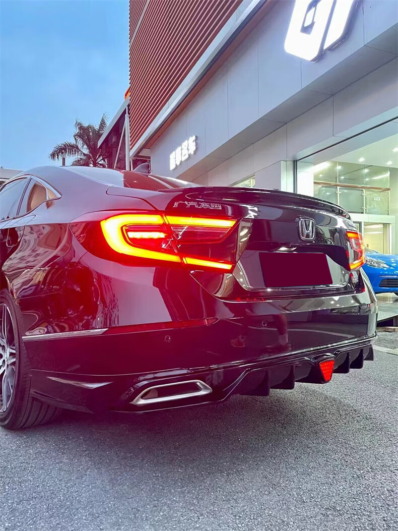 适用于22款十代半雅阁前铲改装acr后唇小包围前铲包角前唇侧裙尾翼 22