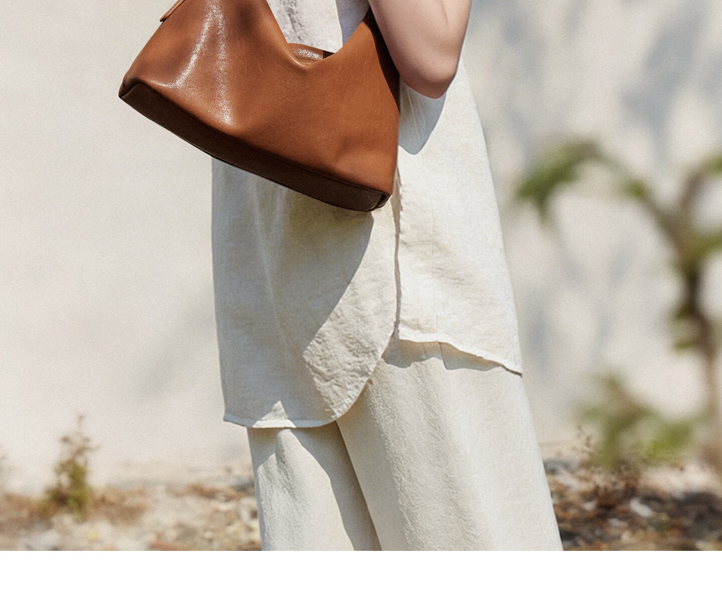 Miaodi Vegetable-Tanned Top-Grain Cowhide Hobo Underarm Tote Bag Blue Commuter Casual Shoulder Crossbody Bag for Women Qixi Festival Gift 33