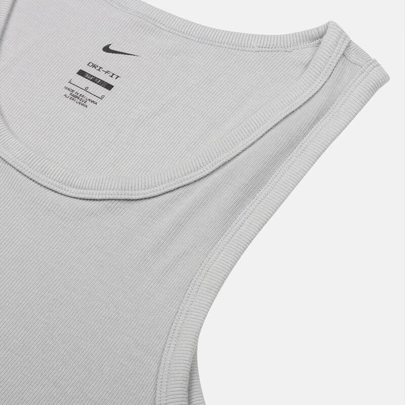NIKE Men's Sports Tank Top Round Neck Comfortable Breathable Sleeveless Shirt IR8810-077 Gray L 6